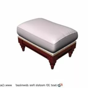 Antique Ottoman Furniture 3d model
