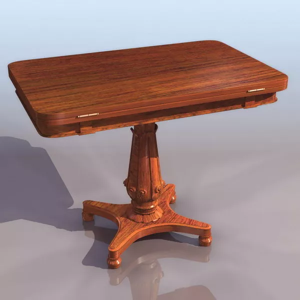 Staff Card 3d model
