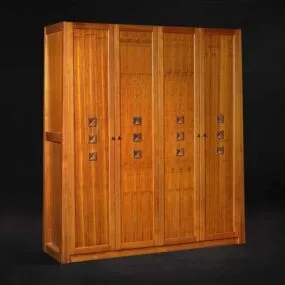 Furniture Antique Chinese Wardrobe 3d model