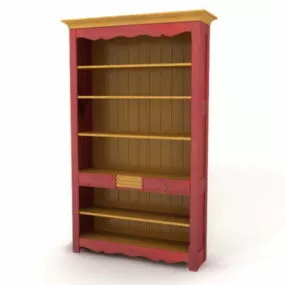 Furniture Antique Wall Cabinet 3d model