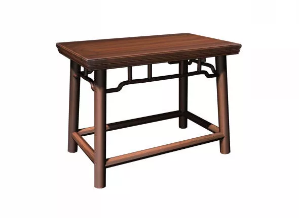 Antique Wooden Stool 3d model Antique Wooden Stool 3d model