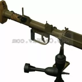 Antitank Piat Weapon 3d model