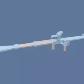 Antitank Rocket 3d model