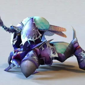 Anub’arak Warcraft 3d model