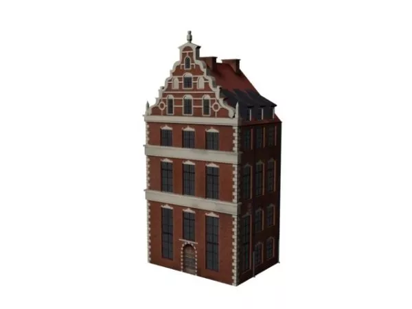 Apartment Building 3d model Apartment Building 3d model
