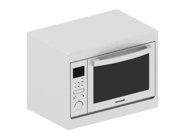 Ariston Convection Microwave 3d model Ariston Convection Microwave 3d model