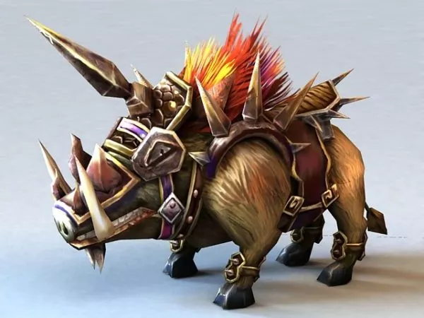 Hog Pig 3d model