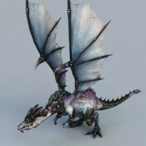 Armored Dragon 3d model