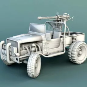 Armored Military Truck 3d model