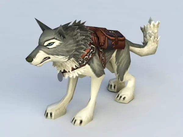 Wolf Monster 3d model
