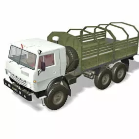 Soviet Army Truck Vehicle 3d model