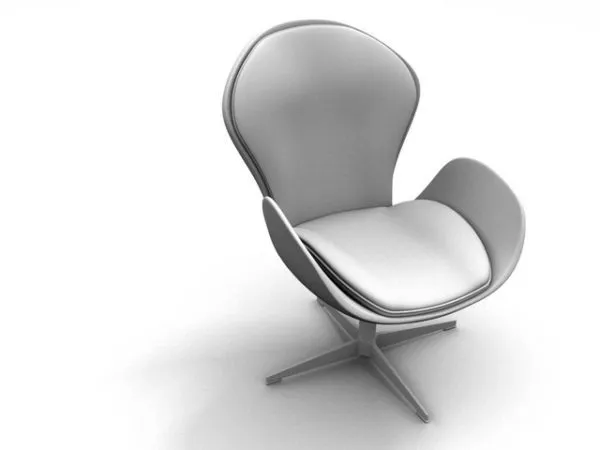 Arne Jacobsen Swan Chair 3d model Arne Jacobsen Swan Chair 3d model