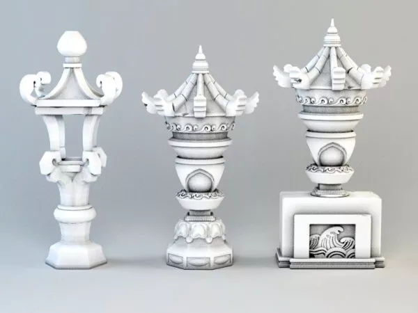 Oil Lantern 3d model