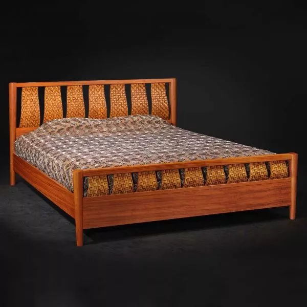 Asian Style Wooded Bed Furniture 3d model Asian Style Wooded Bed Furniture 3d model