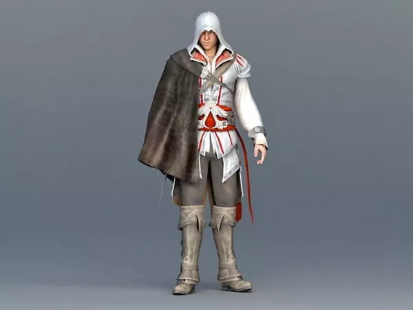 Crow Assassin 3d model