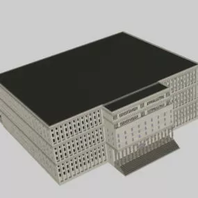 Assembly Hall Exterior 3d model