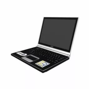 Asus Laptop Black 3d model