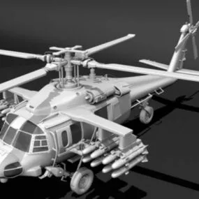 Attack Helicopter 3d model