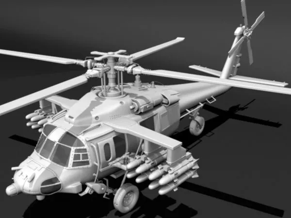 Attack Helicopter 3d model Attack Helicopter 3d model
