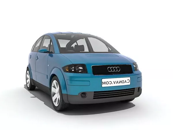 Audi A2 Car 3d model Audi A2 Car 3d model