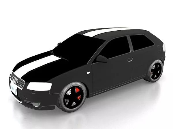 Audi R8 Sport Car 3d model
