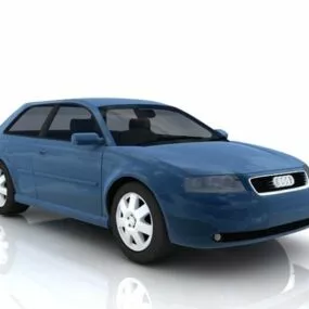 Audi A3 Small Family Car 3d model