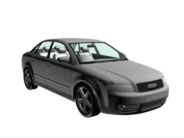 Audi A4 Executive Car 3d model Audi A4 Executive Car 3d model