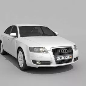 Audi A6 Executive Car 3d model