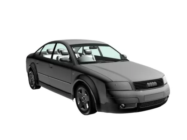 Audi A6 Sedan 3d model Audi A6 Sedan 3d model
