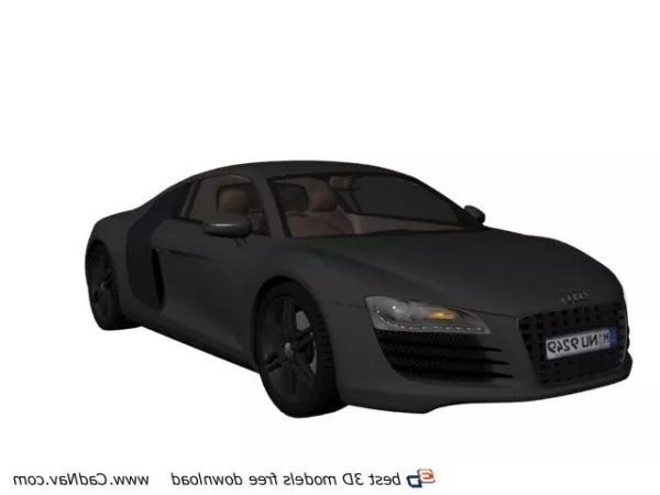 Audi A8 3d model Audi A8 3d model