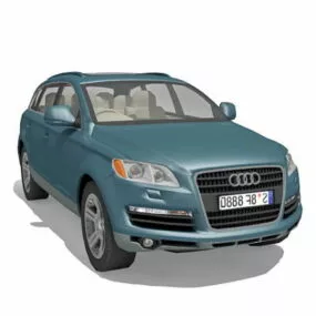 Audi Q7 3.0 Tdi Quattro 3d model