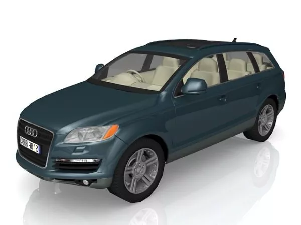 Audi Q7 Suv 3d model Audi Q7 Suv 3d model