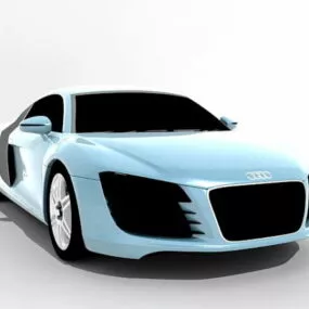 Audi R8 2007 3d model