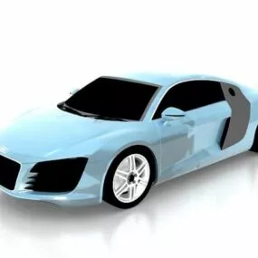 Audi R8 Sports Car 3d model