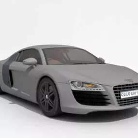 Audi R8 Super Car 3d model
