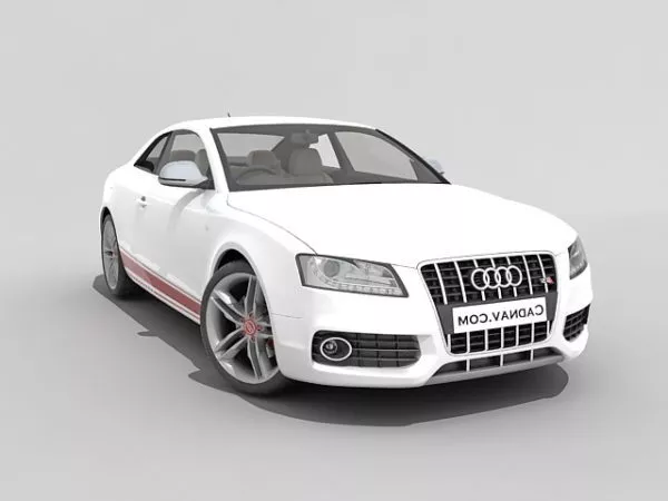 Audi S5 Grand Tourer 3d model Audi S5 Grand Tourer 3d model