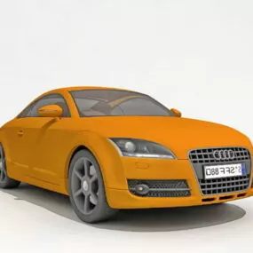 Audi Tt Sports Car 3d model