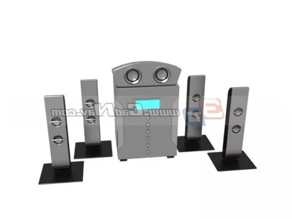 Audio Sound System 3d model Audio Sound System 3d model