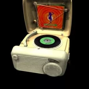 Audio Disc Player 3d model