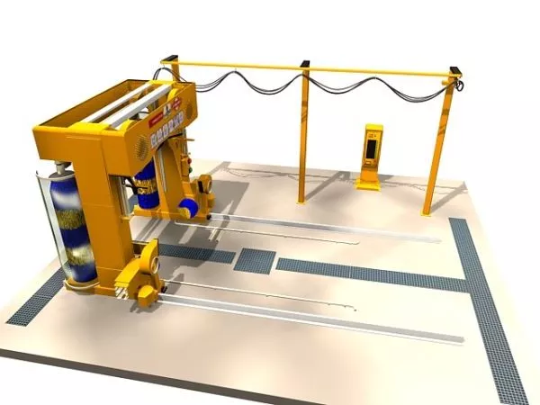 Auto Wash 3d model Auto Wash 3d model