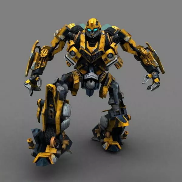 Autobot Bumblebee Robot Free 3d Model - .Max, .Vray - Open3dModel