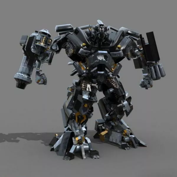 Autobot Ironhide Robot 3d model Autobot Ironhide Robot 3d model