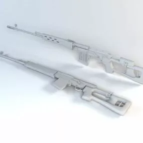 Automatic Rifle 3d model