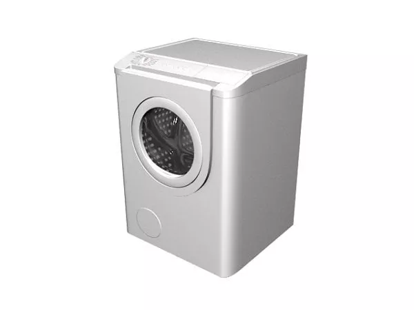 Automatic Clothes Washer 3d model Automatic Clothes Washer 3d model
