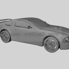 Automobile Race Car 3d model