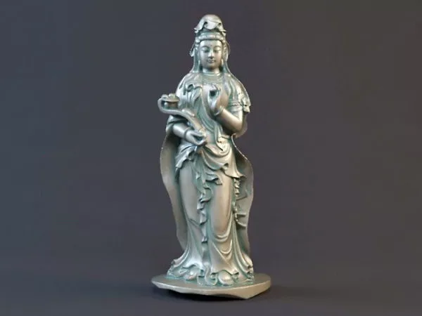 Avalokitesvara Statue 3d model Avalokitesvara Statue 3d model