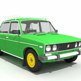 Avtovaz Car 3d model
