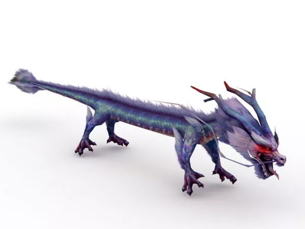 Queen Dragon 3d model