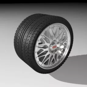 Bbs Wheel 3d model