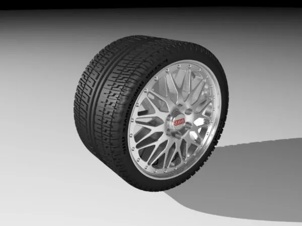 Car Tire Enkei Aegis 3d model